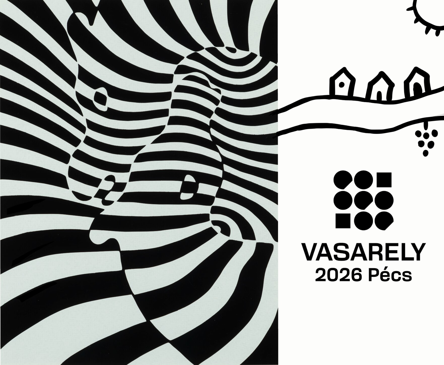VASARELY SZIGET / ZEBRÁK A SZŐLŐHEGYEN
