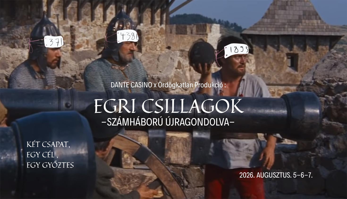 Dante Casino: Egri csillagok avagy számháborúzzunk együtt!